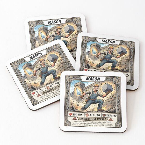 Item preview, Mason Hero Trading Card designed and sold by DeerHouse.