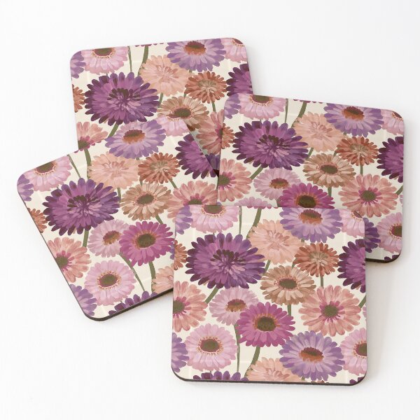 Item preview, Stunning Zinnia Texture  - Retro Flower Floral - Best Gifts For Mom designed and sold by RoyalStarsPatts.
