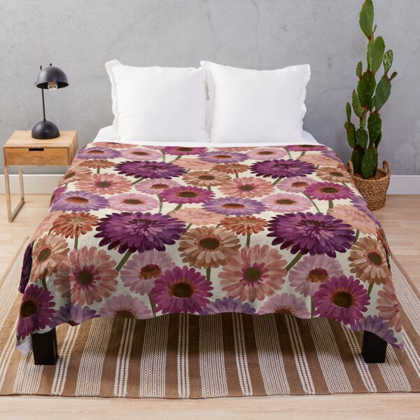Item preview, Stunning Zinnia Texture - Retro Flower Floral - Best Gifts For Mom designed and sold by RoyalStarsPatts.