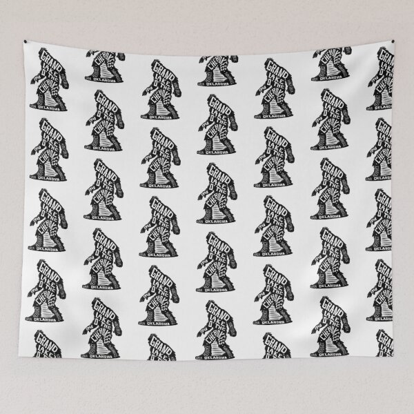 Item preview, Bigfoot Label of Grand Lake Oklahoma designed and sold by John Morris Illustration.