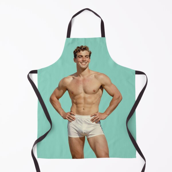 Item preview, Golden Glow - Vintage Athletic Aesthetic Beefcake designed and sold by gayishdesign.