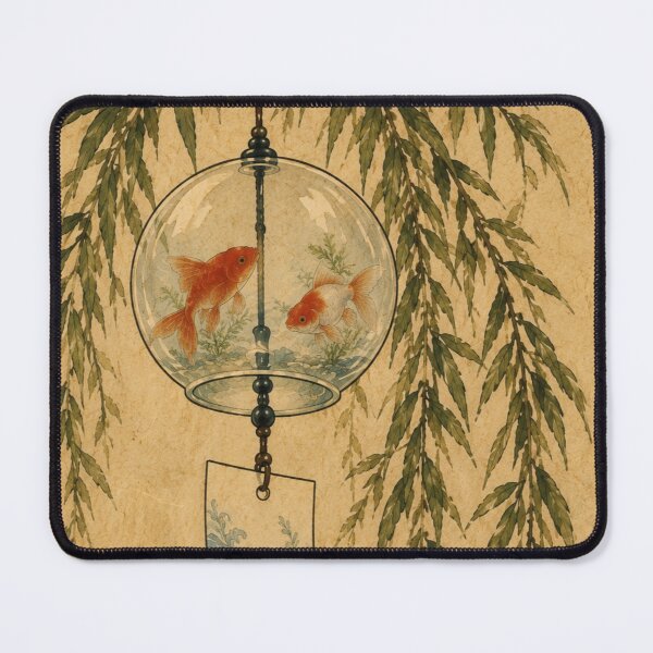 Item preview, Goldfish Wind Chime Serenity designed and sold by Silent Japan Studio.