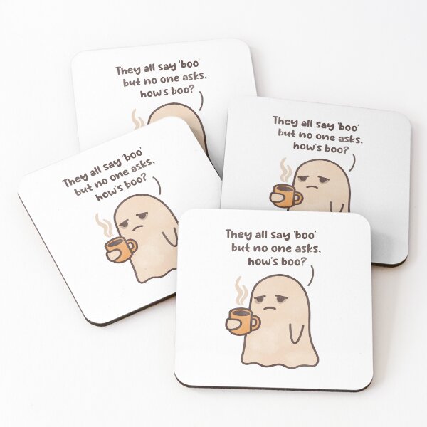Item preview, “They all say boo but no one asks, how’s boo?” designed and sold by GraphicWorlds.