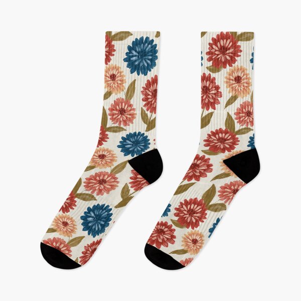 Item preview, Artistic Zinnia Print  - Birth Flower Pattern - Best Gifts For Dad designed and sold by RoyalStarsPatts.