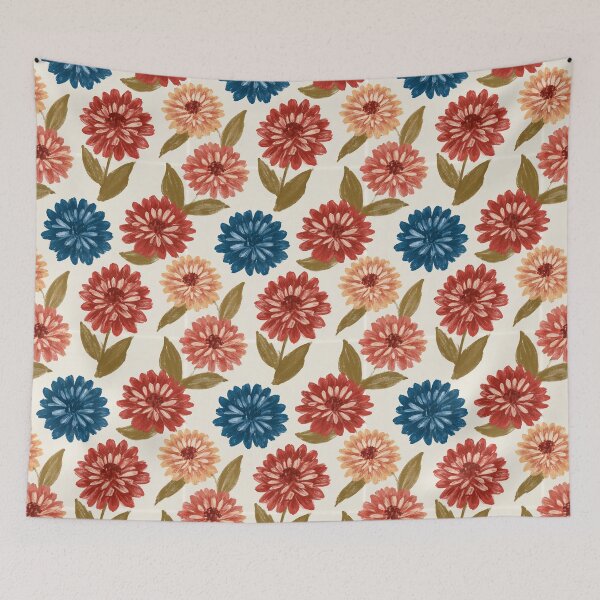 Item preview, Artistic Zinnia Print  - Birth Flower Pattern - Best Gifts For Dad designed and sold by RoyalStarsPatts.