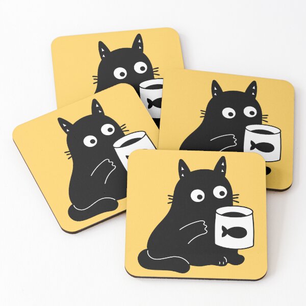 Item preview, Coffee Bean Cat designed and sold by DibujandoPorfa.