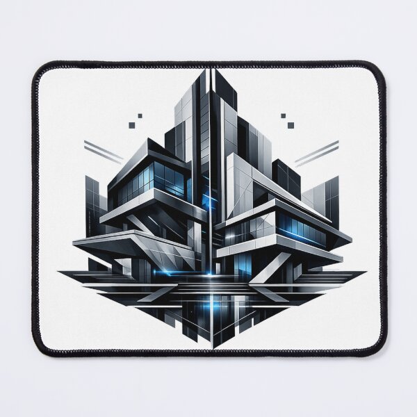 Item preview, Futuristic Architecture – Modern Geometric City Design designed and sold by moditeck.