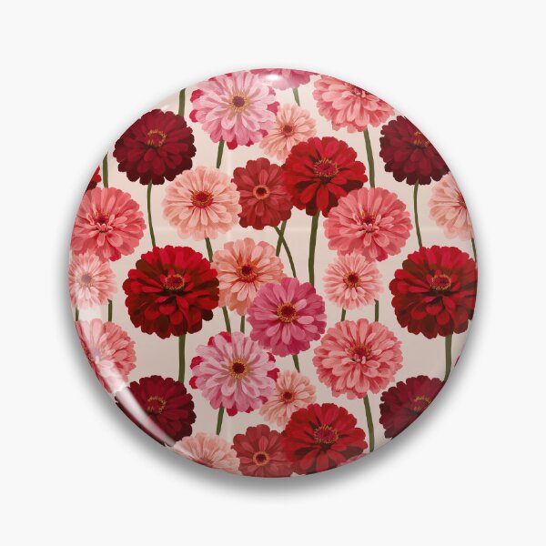 Item preview, Elegant Zinnia Flower - Flower Floral Pattern - Birthday Gift For Wife designed and sold by RoyalStarsPatts.
