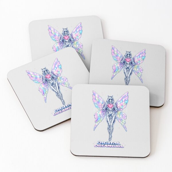 Item preview, Digital Dreamgirl – Y2K Chrome Fairy Cyber Aesthetic designed and sold by Arrow2025.
