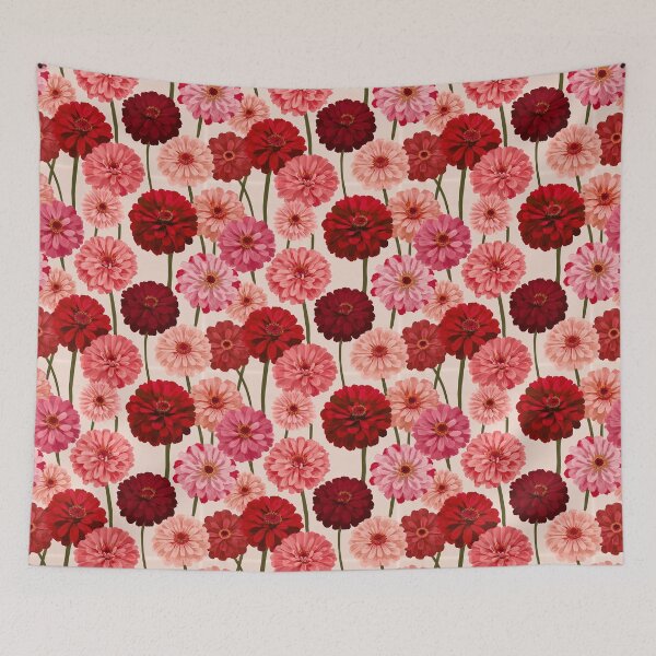 Item preview, Elegant Zinnia Flower - Flower Floral Pattern - Birthday Gift For Wife designed and sold by RoyalStarsPatts.