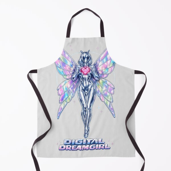 Item preview, Digital Dreamgirl – Y2K Chrome Fairy Cyber Aesthetic designed and sold by Arrow2025.