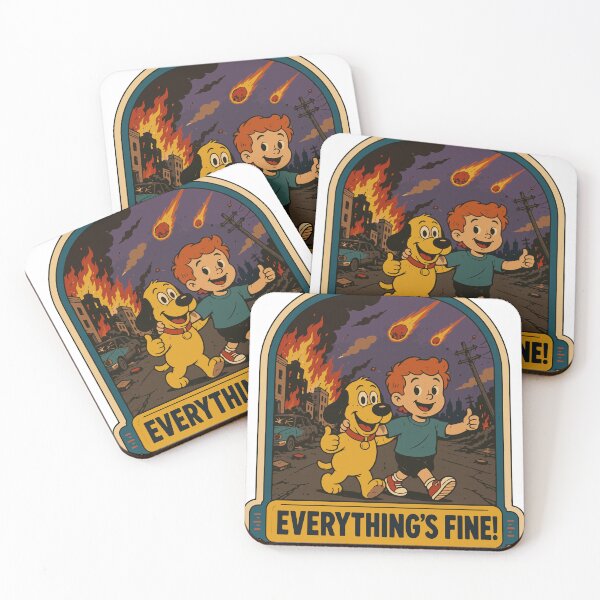 Item preview, Everything’s Fine designed and sold by KingOfRockk.