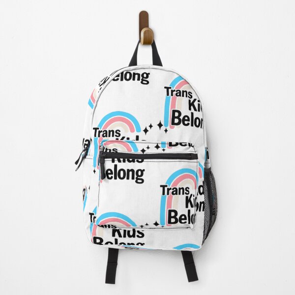 Item preview, Trans Kids Belong LGBTQ Pride Rainbow Equality Support designed and sold by ostenlee.