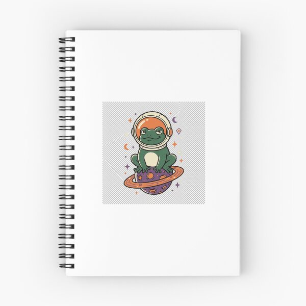 Item preview, Cosmic Frog Astronaut Vintage Space  designed and sold by SimoPumba.