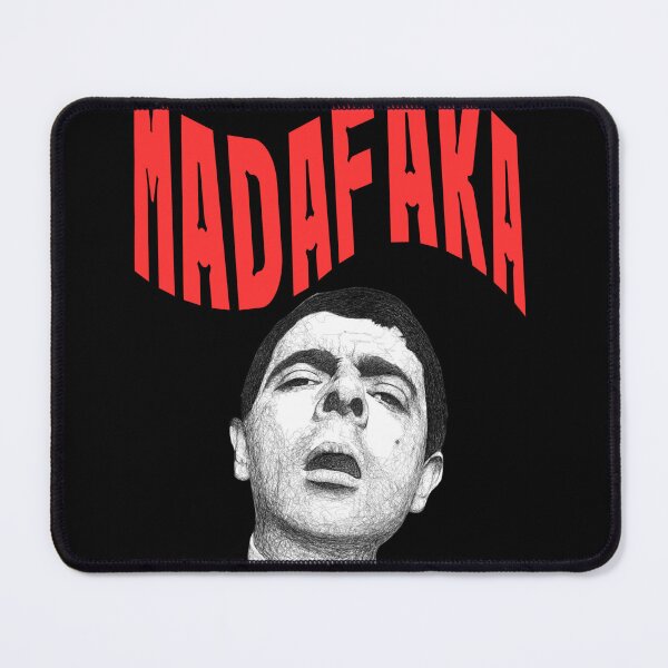 Item preview, Madadaka wit MR bean.......Funny Shocked Expression Typography Illustration designed and sold by Elkholy arts shop.
