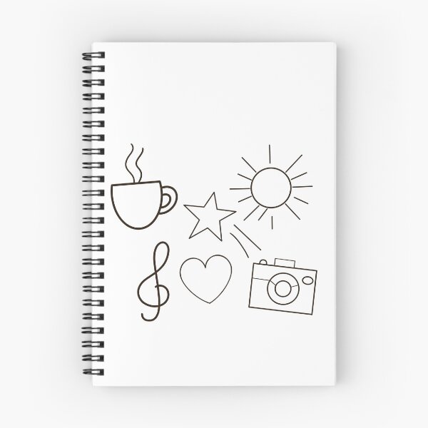 Item preview, Cute Hand Drawn Aesthetic Icons Flat Vector designed and sold by Porpor Artwork.