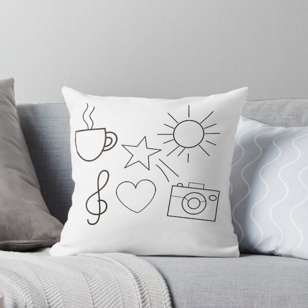 Item preview, Cute Hand Drawn Aesthetic Icons Flat Vector designed and sold by Porpor Artwork.