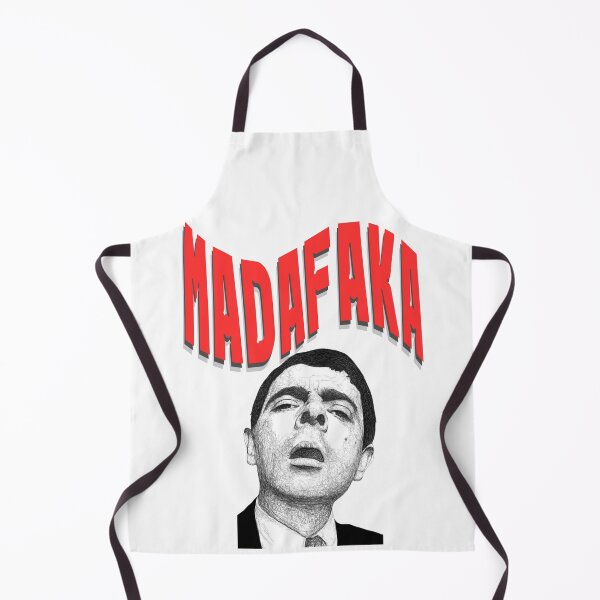 Item preview, Madadaka wit MR bean.......Funny Shocked Expression Typography Illustration designed and sold by Elkholy arts shop.