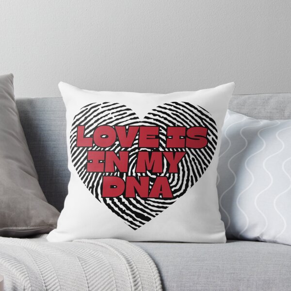 Item preview, Love Is In My DNA Fingerprint Heart Design Romantic DNA Love Quote designed and sold by HYPNK.