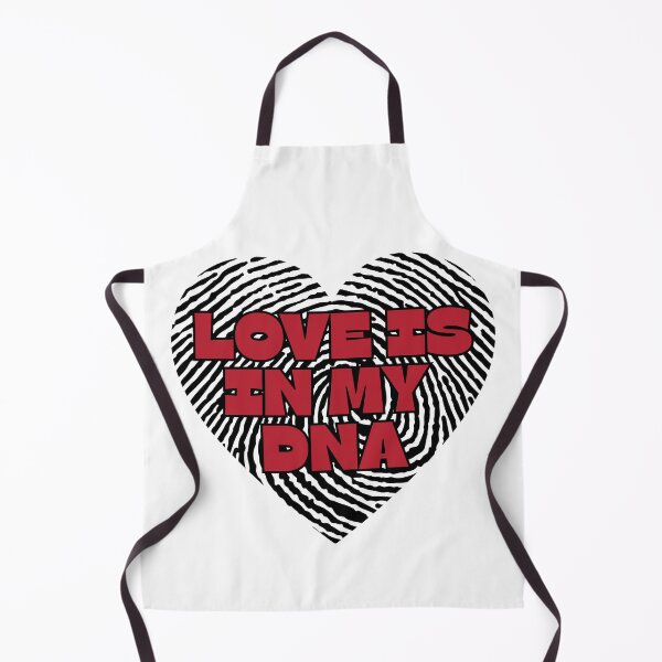 Item preview, Love Is In My DNA Fingerprint Heart Design Romantic DNA Love Quote designed and sold by HYPNK.