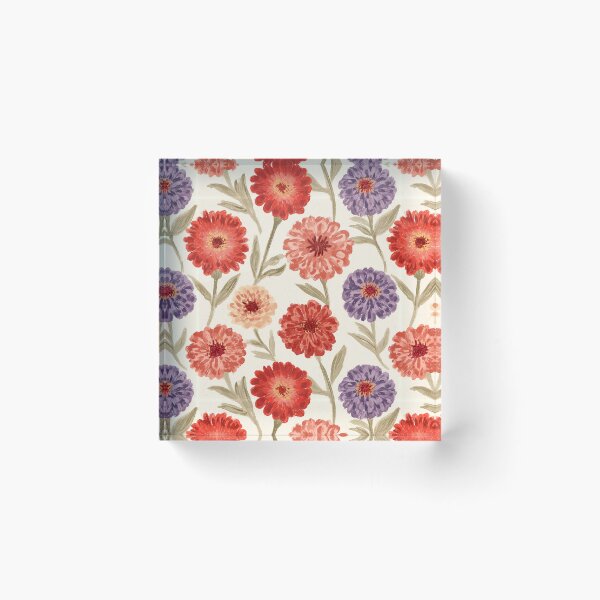 Item preview, Fragrant Zinnia Flower  - Birthday Flower Pattern - Birthday Gift Ideas designed and sold by RoyalStarsPatts.