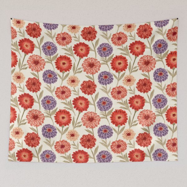 Item preview, Fragrant Zinnia Flower  - Birthday Flower Pattern - Birthday Gift Ideas designed and sold by RoyalStarsPatts.