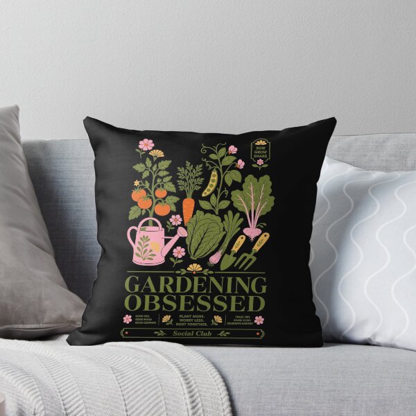 Item preview, Urban Gardening Gardening Obsessed Social Club designed and sold by LuminOrb.