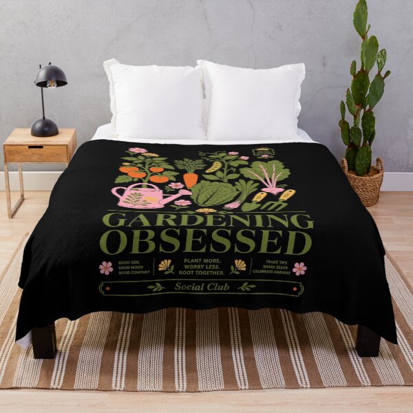 Item preview, Urban Gardening Gardening Obsessed Social Club designed and sold by LuminOrb.