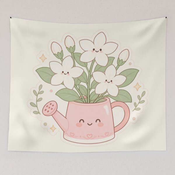 Item preview, Kindness Grows – Cute Thai Floral Vector Thai Design designed and sold by CosmicQuietStudio.