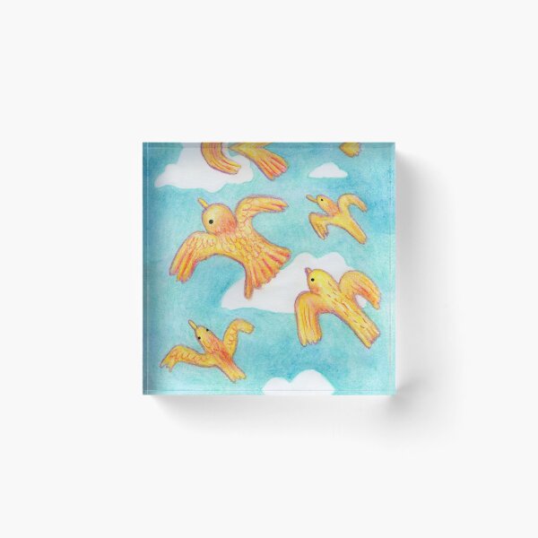 Item preview, Golden Birds Flying designed and sold by SophieCorrigan.