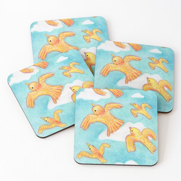Item preview, Golden Birds Flying designed and sold by SophieCorrigan.