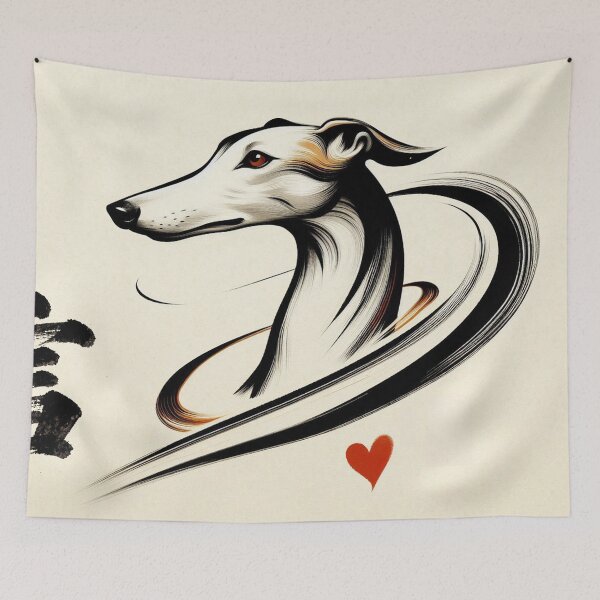 Item preview, GALOGO – RSS-05 信 Trust - Bound Without Words designed and sold by GALOGO – Art for Sighthounds & Animal Welfare.