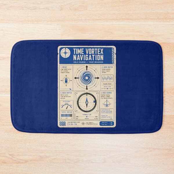 Item preview, Time Vortex Navigation Reference Card designed and sold by agearb.