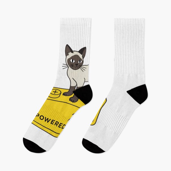 Item preview, Powered By ADHD Cat Pink – Silly Cat Battery Graphic designed and sold by Charonde.