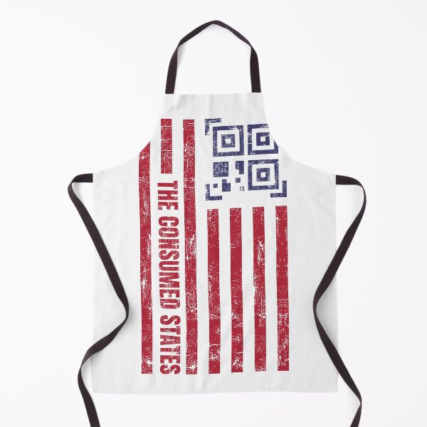 Item preview, Consumed States QR Flag Satire designed and sold by chaaval.