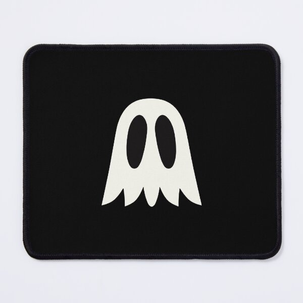 Item preview, Ghost Halloween White Illustration Mask Face T-Shirt Design 127sm designed and sold by 127sm.