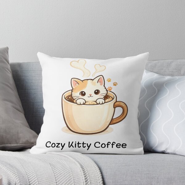 Item preview, Cozy Kitty Coffee-cute kitten Coffee Cup kawaii cat design designed and sold by teeNova Wear.