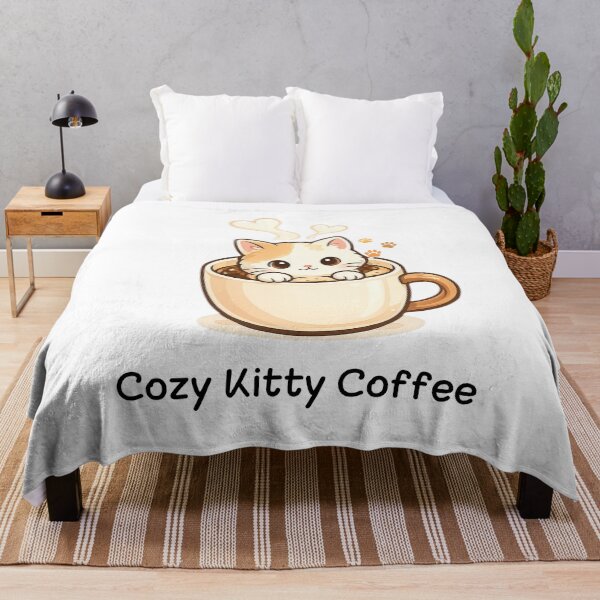 Item preview, Cozy Kitty Coffee-cute kitten Coffee Cup kawaii cat design designed and sold by teeNova Wear.