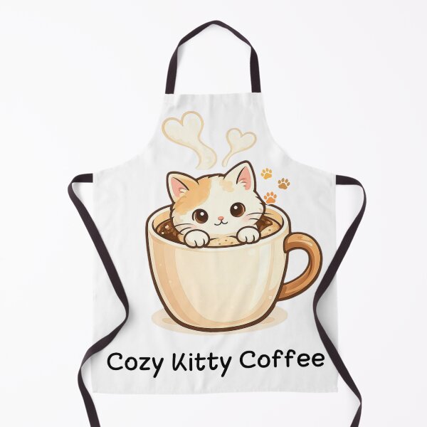 Item preview, Cozy Kitty Coffee-cute kitten Coffee Cup kawaii cat design designed and sold by teeNova Wear.