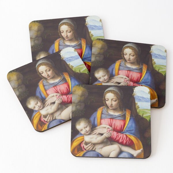 Item preview, The Virgin and Child in a Landscape Renaissance Wall Art for Classic Home Decor designed and sold by RickE.