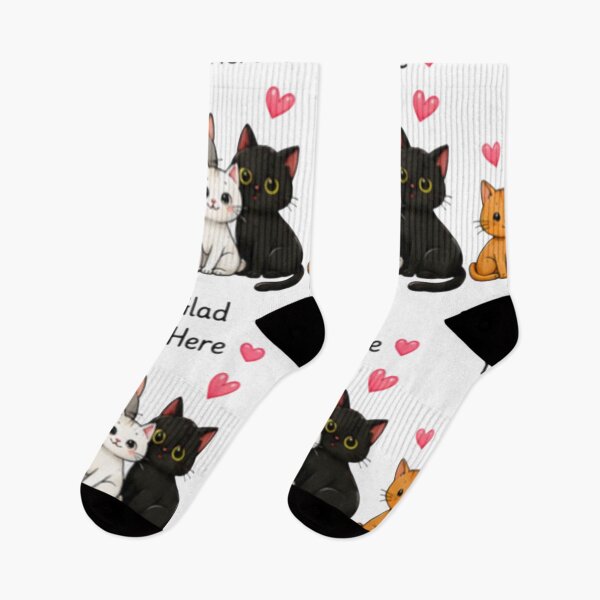 Item preview, Cute Kawaii Cats So Glad You're Here designed and sold by DailyDoodlesBySumbul.