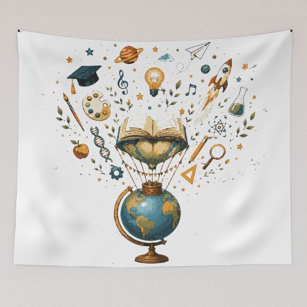 Item preview, Light Bulb of Ideas T-Shirt & Sticker | Inspirational Learning & Creativity Illustration designed and sold by Sunday.Supply.