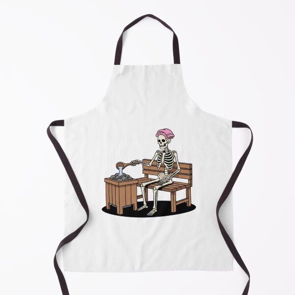 Item preview, Skeleton Relaxing In Sauna With Hot Stones designed and sold by Rare By Hero.