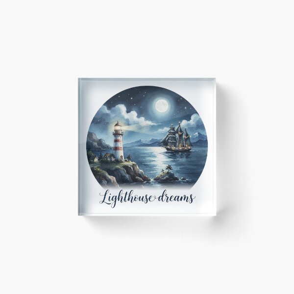 Item preview, Lighthouse dreams (version 2) designed and sold by ME design.