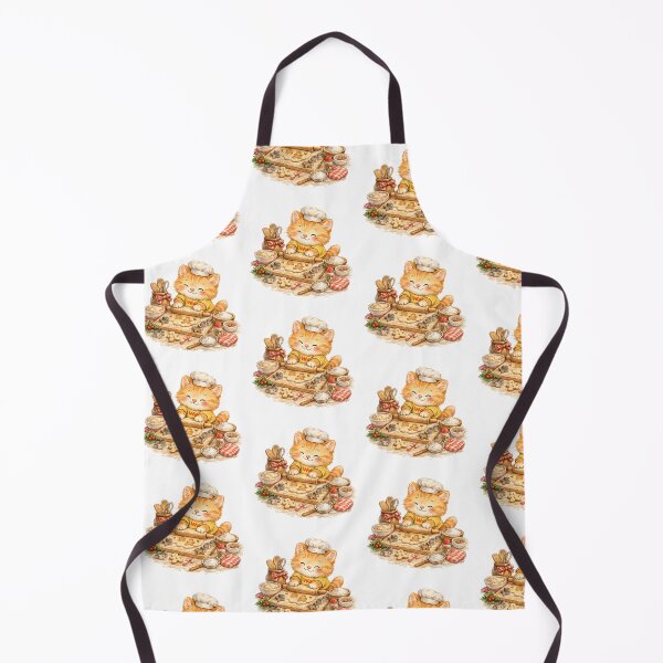 Item preview, Orange Tabby Cat Christmas Cookie Baker designed and sold by Wawa5656.