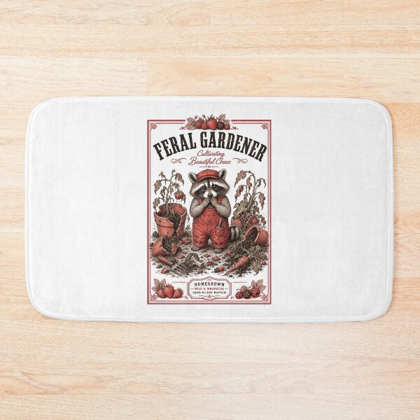 Item preview, Feral Gardener Organic Gardening Plants designed and sold by LuminOrb.