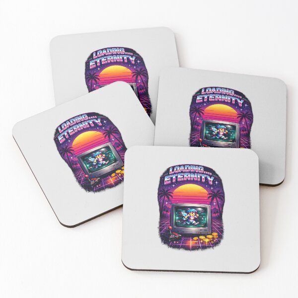 Item preview, Loading Eternity – Retro Gaming Vaporwave Design designed and sold by Arrow2025.