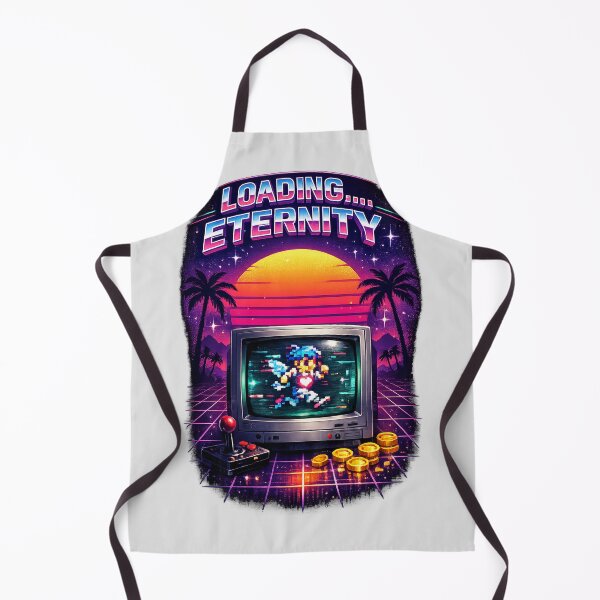 Item preview, Loading Eternity – Retro Gaming Vaporwave Design designed and sold by Arrow2025.