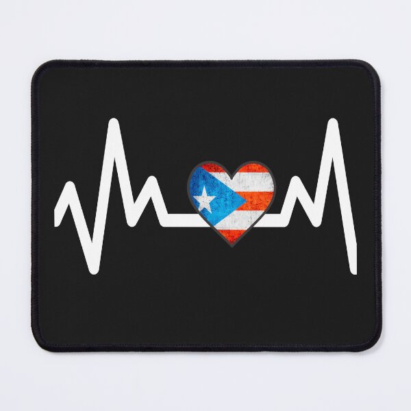 Item preview, Puerto Rico Heartbeat Pride Boricua Heritage designed and sold by erozzz.