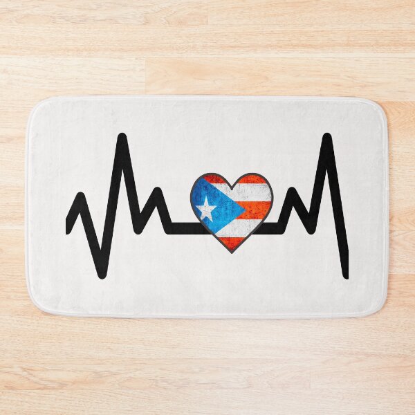 Item preview, Puerto Rico Heartbeat Pride Boricua Heritage designed and sold by erozzz.